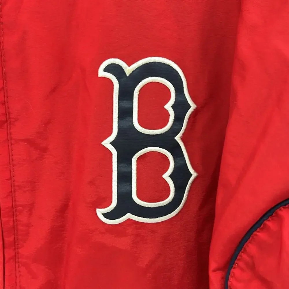 Boston Red Sox Majestic Youth Full Zip Jacket - Red - 10/12